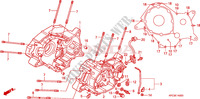 CRANKCASE for Honda 125 VARADERO 2006
