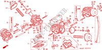 CARBURETOR (COMPONENT PARTS) for Honda PAN EUROPEAN ST 1100 ABS 2000