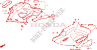 FRONT SIDE COWL for Honda DEAUVILLE 650 2001