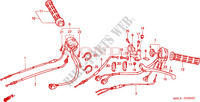 LEVER   SWITCH   CABLE for Honda DEAUVILLE 650 50HP 2004