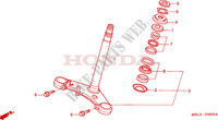 STEERING DAMPER for Honda DEAUVILLE 650 50HP 2000