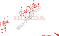 OIL PUMP for Honda XR 650 Hamamatsu factory 2003