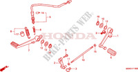 BRAKE PEDAL for Honda CBR 600 F4 2000