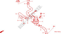 AIR INJECTION CONTROL VALVE for Honda CBR 929 RR FIREBLADE 2001