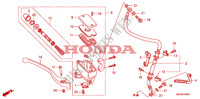 FRONT BRAKE MASTER CYLINDER for Honda SHADOW VT 750 ABS 2008