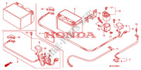 BATTERY for Honda CB 1300 S FAIRING 2007