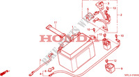 BATTERY  for Honda CBR 1000 RR FIREBLADE REPSOL 2005