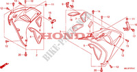 FRONT SIDE COWL for Honda CBR 1000 RR FIREBLADE REPSOL 2007