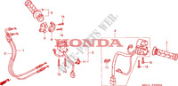 LEVER   SWITCH   CABLE for Honda CBR 1000 RR FIREBLADE 2005