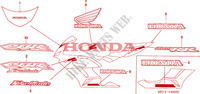 STRIPE/MARK (1) for Honda CBR 1000 RR FIREBLADE 2004