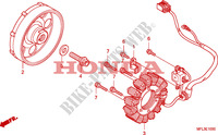 ALTERNATOR for Honda CBR 1000 RR FIREBLADE ABS PRETO 2011