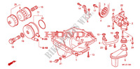 OIL PAN   OIL PUMP for Honda CBR 1000 RR FIREBLADE ABS PRETO 2011
