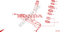 STEERING DAMPER for Honda CBR 1000 RR FIREBLADE ABS PRETO 2011