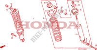 REAR SHOCK ABSORBER for Honda CB 350 S 1986