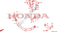 WATER HOSE for Honda AFRICA TWIN 650 1988