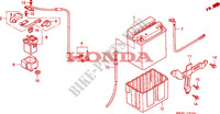 BATTERY for Honda SEVEN FIFTY 750 34HP 1999