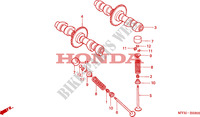 CAMSHAFT for Honda CB 500 50HP 2002