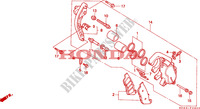 FRONT BRAKE CALIPER for Honda NTV 650 1997