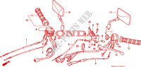 LEVER   SWITCH   CABLE for Honda NTV 650 50HP 1995