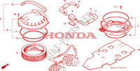 AIR CLEANER for Honda PAN EUROPEAN ST 1100 2000