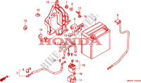 BATTERY for Honda PAN EUROPEAN ST 1100 2000
