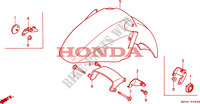 FRONT FENDER for Honda PAN EUROPEAN ST 1100 2000