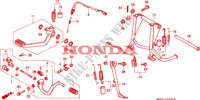 PEDAL   STAND for Honda PAN EUROPEAN ST 1100 2000