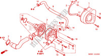 WATER PUMP for Honda CBF 600 NAKED special miles kmh 2005