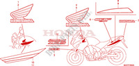 STICKERS for Honda CBF 600 NAKED 34HP 2008