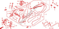 FUEL TANK for Honda CB 1000 R ABS TRICOLORE 2011