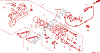 REAR BRAKE CALIPER(CBR600 FA) for Honda CBR 600 F ABS 2011