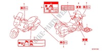 CAUTION LABEL (1) for Honda DEAUVILLE 700 ABS 2011