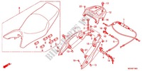 SINGLE SEAT (2) for Honda DEAUVILLE 700 ABS 2015