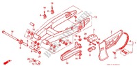 SWINGARM   CHAIN CASE for Honda CRM 250 1998
