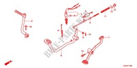 KICK STARTER ARM   BRAKE PEDAL   GEAR LEVER for Honda SUPER CUB 50 2014