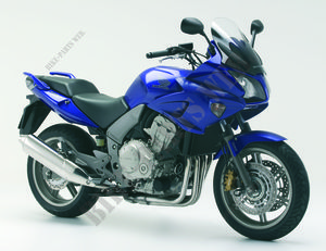 1030 Motorbike Moto Spilla CBF1000 silber Motorrad Art Pin Honda CBF 1000 