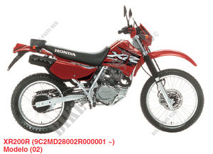 HONDA XR 200 R 2002 - 1249267217