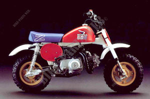 50 Z50 1987 Z50RH