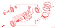 CRANKSHAFT for Honda FOURTRAX 500 RUBICON DCT EPS 2018