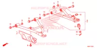 FRONT SUSPENSION ARM for Honda FOURTRAX 500 RUBICON DCT EPS 2018