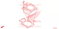 CYLINDER for Honda FOURTRAX 500 RUBICON IRS DCT EPS DELUXE 2018