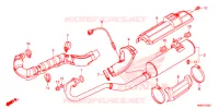 EXHAUST MUFFLER (2) for Honda FOURTRAX 500 RUBICON IRS DCT EPS DELUXE 2018