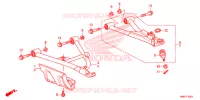 FRONT SUSPENSION ARM for Honda FOURTRAX 500 RUBICON IRS DCT EPS DELUXE 2018