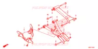 REAR ARM for Honda FOURTRAX 500 RUBICON IRS DCT EPS DELUXE 2018
