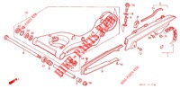 SWINGARM   CHAIN CASE for Honda VFR 400 R3 With speed warning light 1989