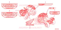 STICKERS for Honda FOURTRAX 500 RUBICON DCT 2018
