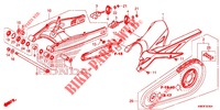 SWINGARM   CHAIN CASE for Honda CB 125 R ABS 2020