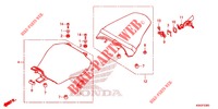 SINGLE SEAT (2) for Honda CB 300 R ABS 2020
