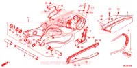 SWINGARM   CHAIN CASE for Honda CB 1000 R ABS 2018