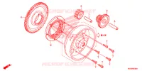 STARTER MOTOR CLUTCH for Honda CB 1100 RS GRAY 2018